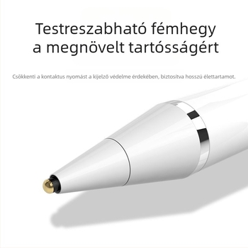 yksong kapacitív stylus mobil eszközökhöz — fém ház, mágneses töltés, univerzális érintőképernyő-kompatibilitás, kompakt és hordozható