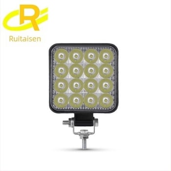 LED ködfénysáv off-road járművekhez, 48W, 12V, 6500K, alumínium + PC, LED 3030