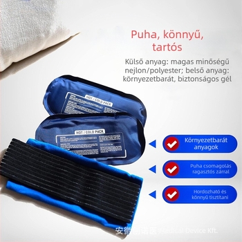 Chuangnuo Zselés jégcsomag meleg-hideg terápiához — enyhíti a ízületi és izomfájdalom; térd, váll és nyak számára; nejlon anyag; 25 darabos készlet