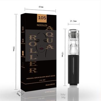 Titanium fejbőr applikátor görgő otthoni hajápoláshoz, szépségápolási eszköz, 55 g