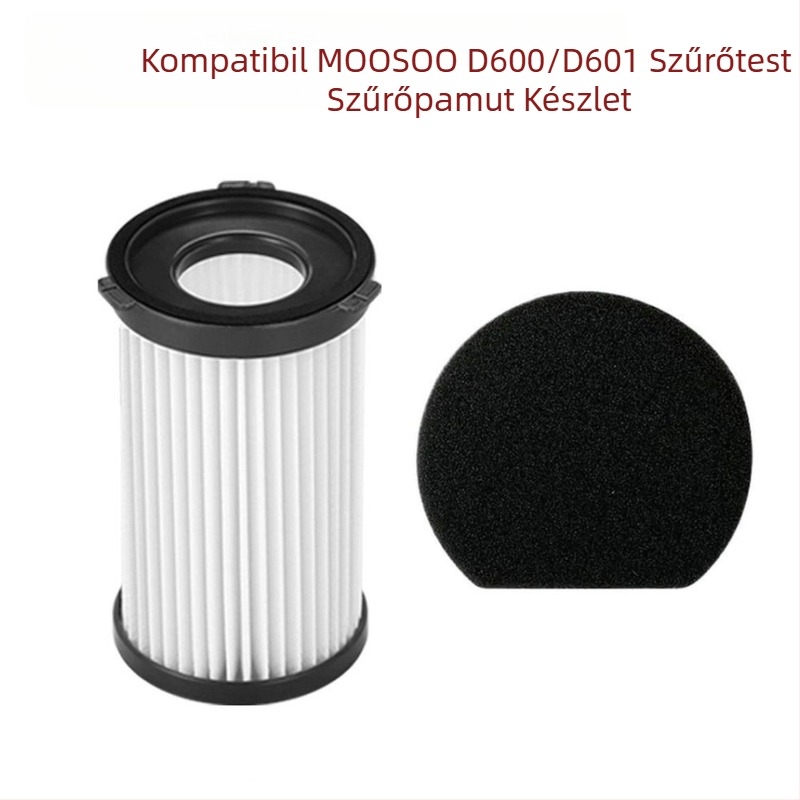 Porszívó kiegészítő szűrőelem – kompatibil Moosoo D600/D601, modell H-V6-600, catchwell márka, háztartási használatra