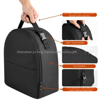 Utazótáska, kocka alakú, 600D Oxford anyag, sokoldalú, modern minimalista stílus, modell 005-O002-050015