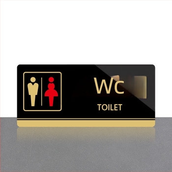 Akril reklám tábla, négyzetes függő, UV nyomtatás, testre szabható, egyszerű modern stílus