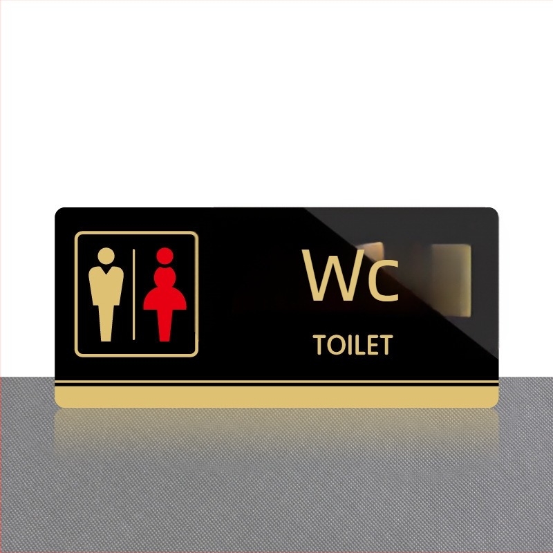 Akril reklám tábla, négyzetes függő, UV nyomtatás, testre szabható, egyszerű modern stílus