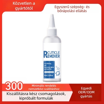 Gyengéd körömradírozó gél és körömjavító krém, hidratálás száraz körmöknek