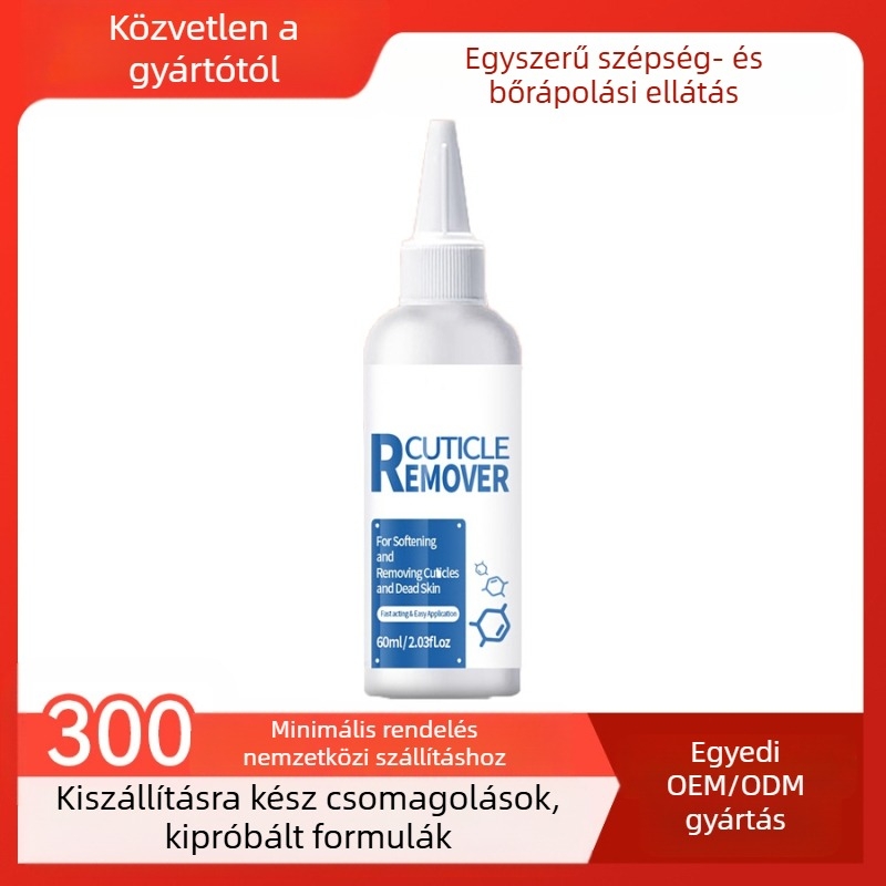 Gyengéd körömradírozó gél és körömjavító krém, hidratálás száraz körmöknek