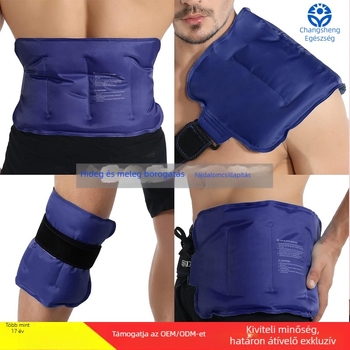 Gél Ice Pack váll, térd, hát – újrahasználható, puha poliészter anyagú géltöltet, meleg- és hideg terápiára