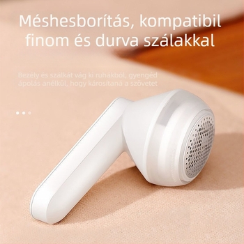 Textiltisztító készülék – műanyag test, modell 719, 2024-ben piacra dobva, szöszmentesítő és szőr eltávolító