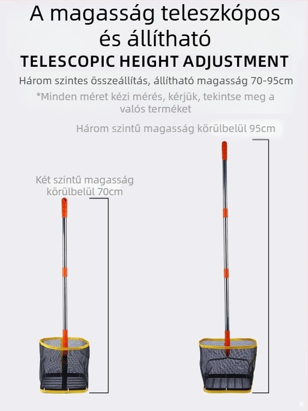 Asztalitenisz labdagyűjtő készülék többlabdás edzésekhez, acél test, 1,2 kg, nagy kapacitás, beltéri használatra