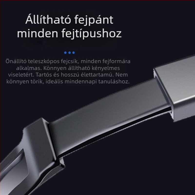 Vezetékes headset mikrofonnal, USB csatlakozás, 20–20 kHz frekvencia-tartomány, 32 Ω impedancia, 98 dB érzékenység