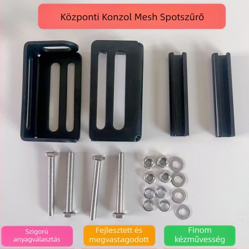 Univerzális fém megerősítő konzol a radiátor rácsához (rejtett telepítés, korrózióálló, LED spotlámpákkal kompatibilis)