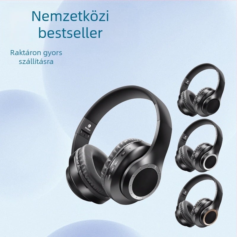 Játékos Bluetooth fülhallgató, stereo, Bluetooth 5.3, 20 m hatótávolság, >8 h üzemidő, IPX4, ABS