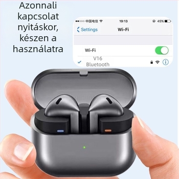 In-ear Bluetooth fülhallgató ENC zajcsökkentéssel, IPX7 vízálló, Bluetooth 5.3, 4–8 órás üzemidő
