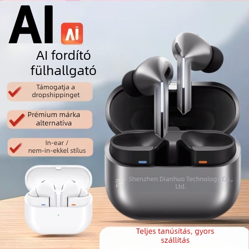 In-ear Bluetooth fülhallgató ENC zajcsökkentéssel, IPX7 vízálló, Bluetooth 5.3, 4–8 órás üzemidő