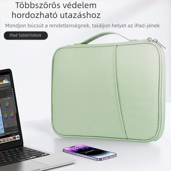 iPad tabletta táska - vízálló, kopásálló, ütésálló (Anyag: poliészter; Bélés: poliészter; Márka: Yixiang)
