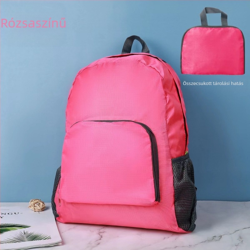 Összecsukható utazó hátizsák 4 rekesszel, 20–35 L kapacitás, poliészter, légáteresztő, üzleti utazási stílus