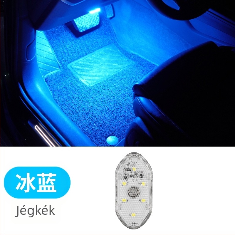 Autó LED környezeti világítás érintéses olvasólámpával, ajtó küszöb fény és szenzoros világítás (általános kompatibilitás, érintéses vezérlés, olvasólámpa, szenzoros világítás)