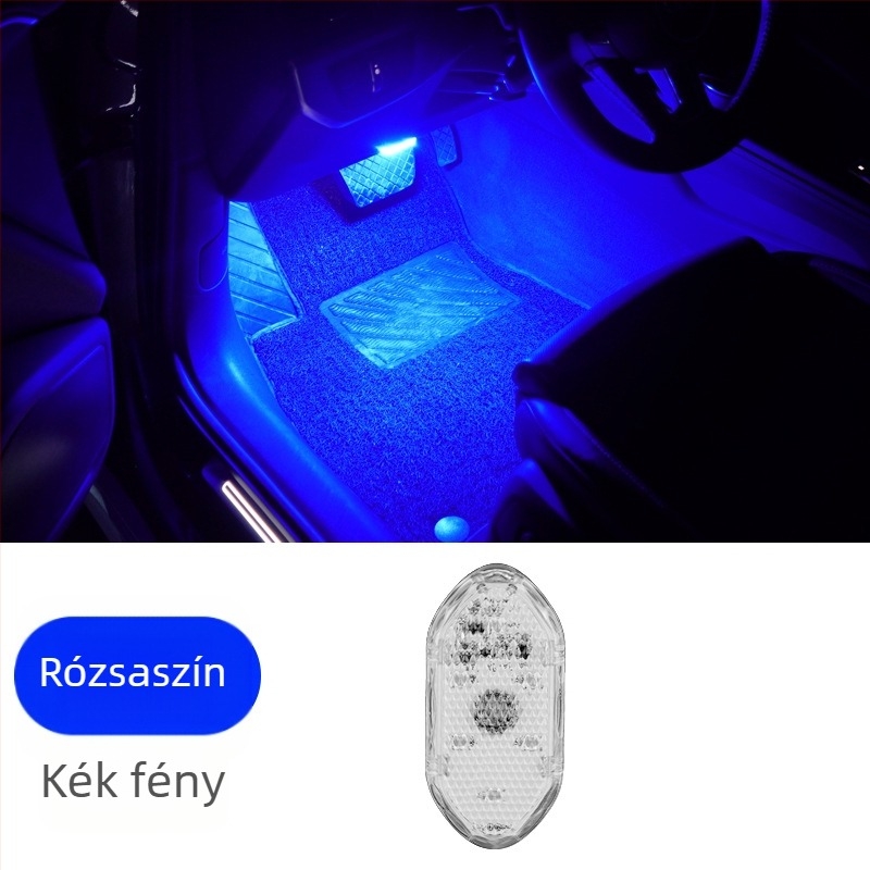 Autó LED környezeti világítás érintéses olvasólámpával, ajtó küszöb fény és szenzoros világítás (általános kompatibilitás, érintéses vezérlés, olvasólámpa, szenzoros világítás)