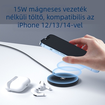 Sister Star vezeték nélküli töltő 15W QC3.0, 2A kimenet, CE FCC ROHS tanúsítvány