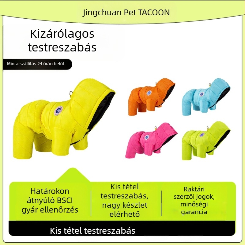 Négy lábú kutyák ruházat — poliészter, brit stílus, Tagoon márka