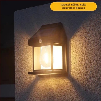 Kültéri falikar wolframszálas - IP65, 1W, 2.4V, GB-39, >36h