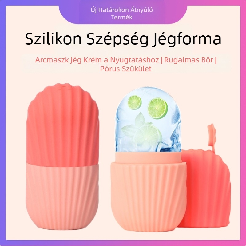 Szilikon arcjégkészlet, Masszázs jégkészlet, Szabálytalan stílus, Könnyű kioldás (Anyag: Szilikon; Kategória: Jégkészlet)