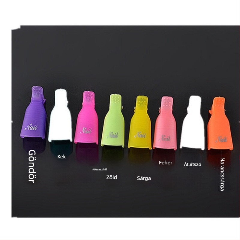 Zselés körömlakk eltávolító klipek készlet – Guangzhou Xiangrun márka, Zhengzhou eredetű, körömápolási eszközök készlet