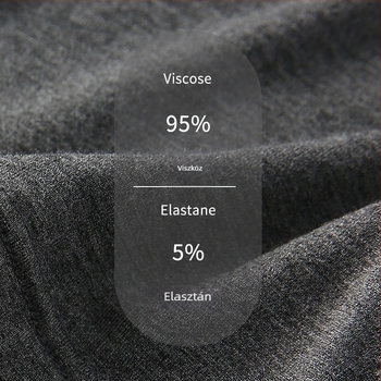 Férfi légző viszkóz boxeralsó, kötött anyagból, középmagas derékkal, betűs nyomat