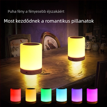 Éjjeli fény beépített akkumulátorral, üveg árnyékoló, gombos kapcsoló, intelligens vezérlés, feszültség ≤36V