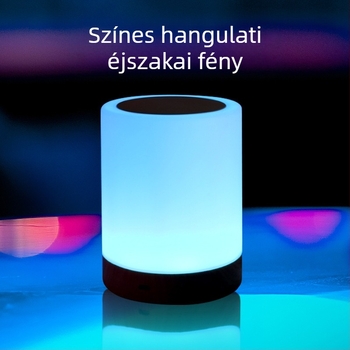 Éjjeli fény beépített akkumulátorral, üveg árnyékoló, gombos kapcsoló, intelligens vezérlés, feszültség ≤36V