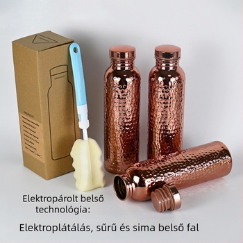 Sportos vízpalack egyszerű dizájnnal, PP műanyag, logó testreszabás, 2025-ben megjelent.