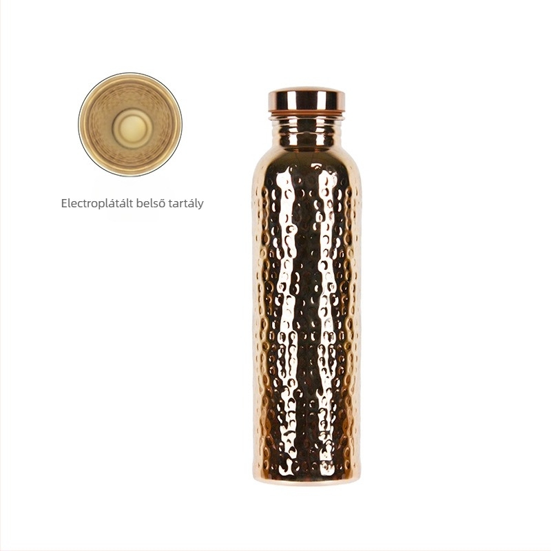 Sportos vízpalack egyszerű dizájnnal, PP műanyag, logó testreszabás, 2025-ben megjelent.