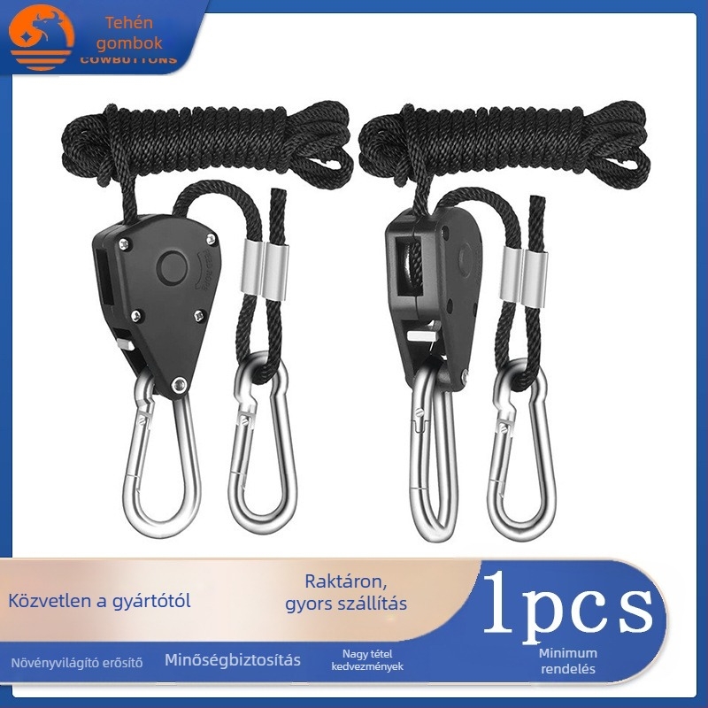 Fém görgő horog sátorokhoz és ponyvák kiegészítőihez — anyag: vas; szerkezet: repülőcsat típusú csat; alkalmazás: sátrak, ponyva kiegészítők; márka: Cow buckle