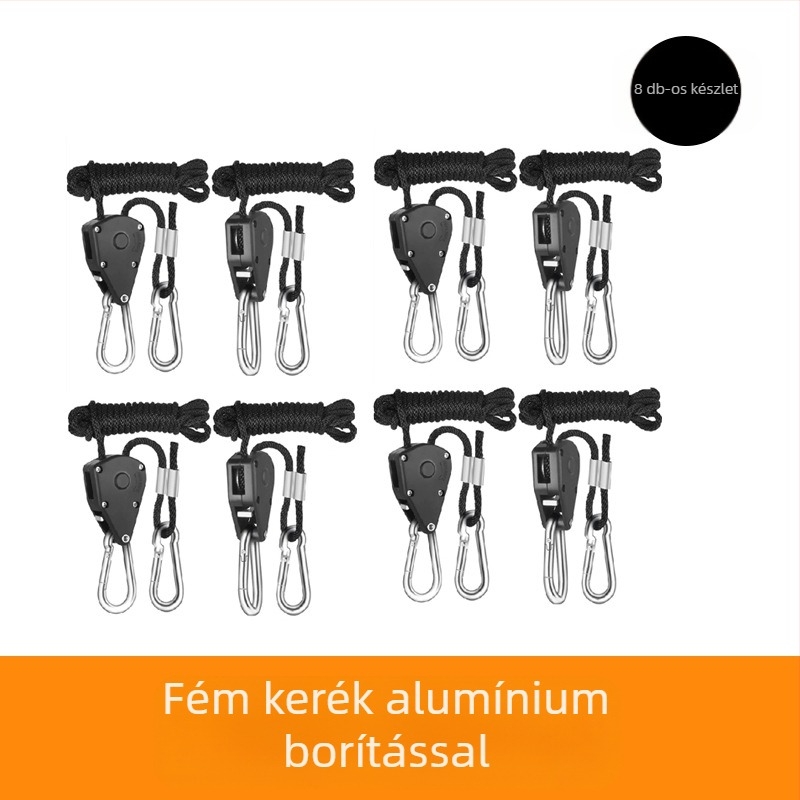 Fém görgő horog sátorokhoz és ponyvák kiegészítőihez — anyag: vas; szerkezet: repülőcsat típusú csat; alkalmazás: sátrak, ponyva kiegészítők; márka: Cow buckle