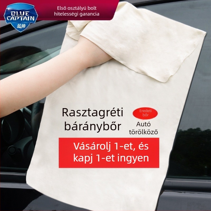 Errifan autómosó kendő juh velúr anyagból, nedvszívó és vastagított