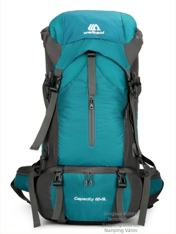 Nylon vízálló, multifunkcionális túrahátizsák kempingezéshez és utazásokhoz