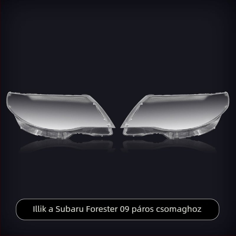 Wheeler fényszórófedél Subaru Foresterhez – üvegből készült védőfedél, kompatibilis a Forester fényszóróival, testreszabható feldolgozás