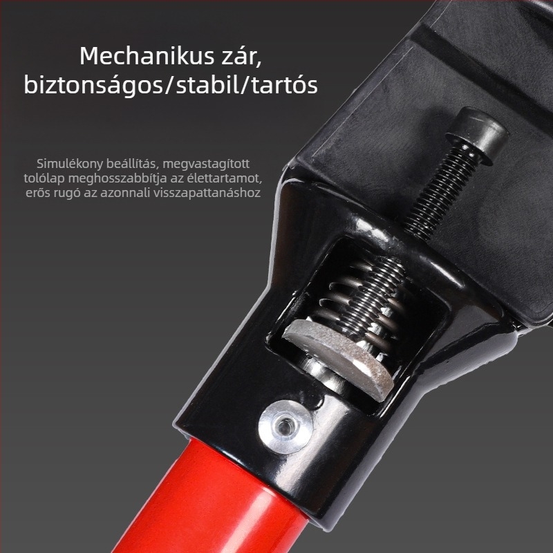Kihúzható szekrénytartó rúd – ácsmunkához készült hardver fürdőszobai szekrényekhez, tükör és mosdó alatti tartó