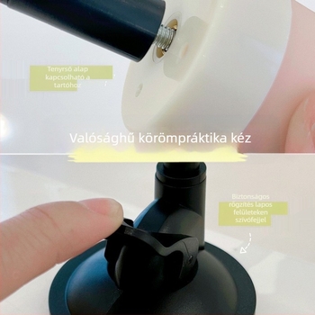 Kézmodell a manikűr gyakorlásához, lágy, hajlékony ujjak — viselhető köröm megjelenítő, eszköz a köröm művészetéhez