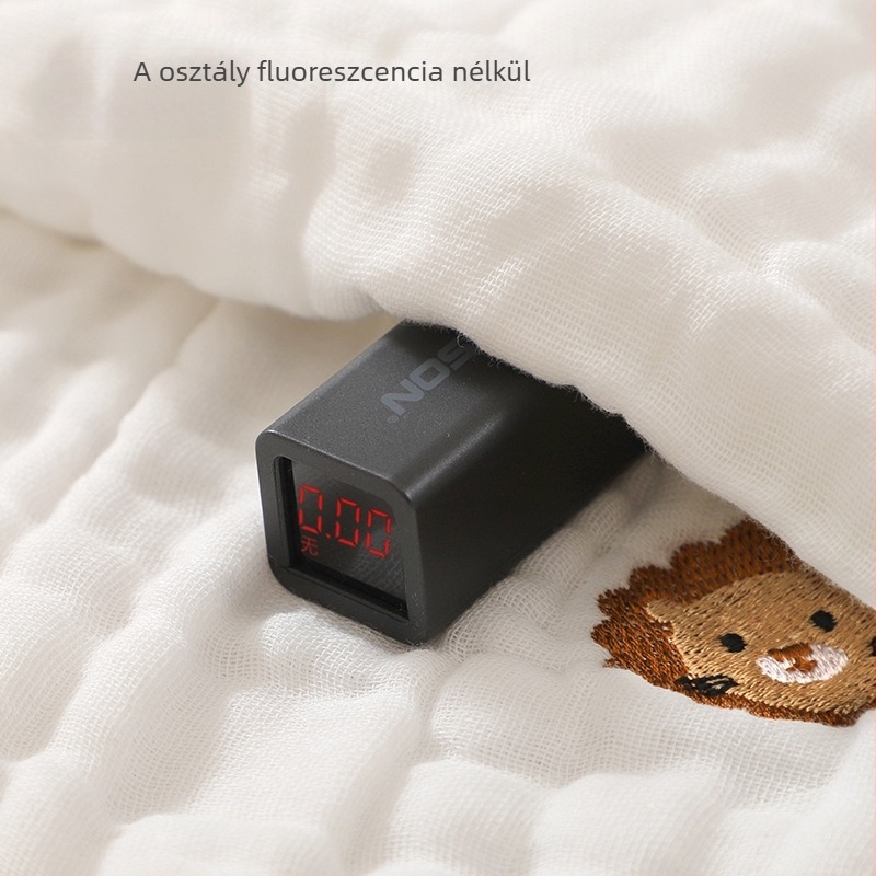 Baba nyálgyűjtő — nyári könnyű pamut géz, négyzet alakú, 3–8 éveseknek