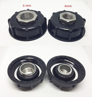 IBC tartály adapter — 2 hüvelykes menetből 1 hüvelykes belső menetig, műanyag csatlakozó