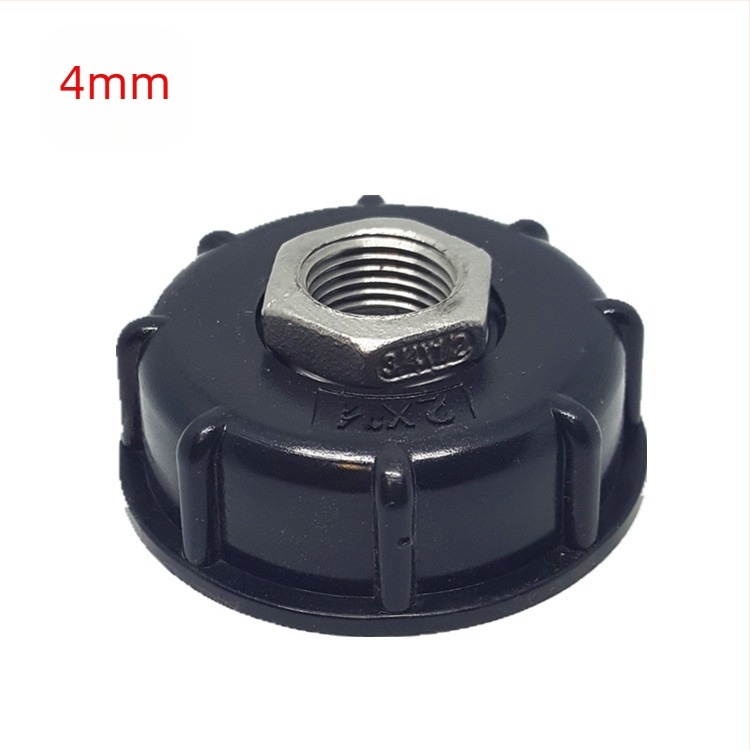 IBC tartály adapter — 2 hüvelykes menetből 1 hüvelykes belső menetig, műanyag csatlakozó