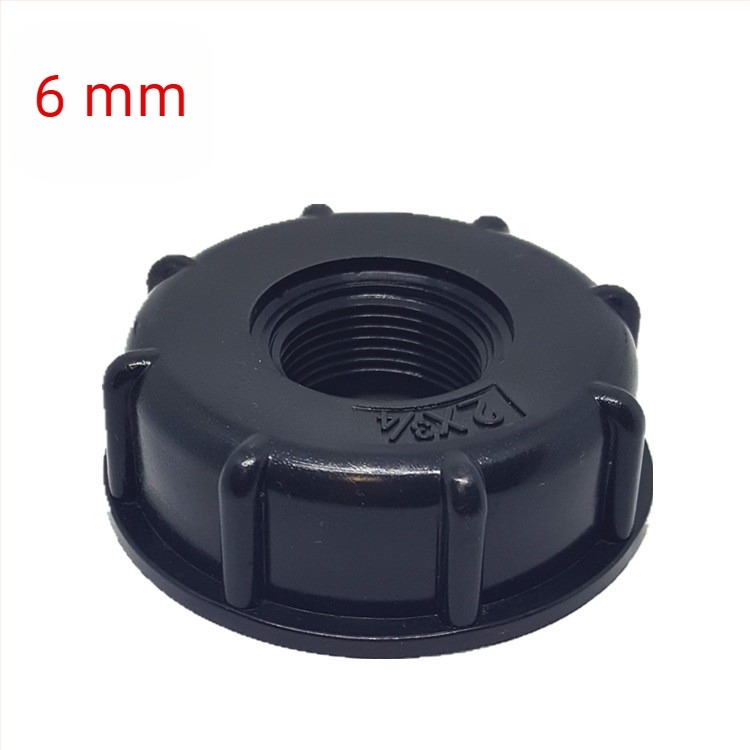 IBC tartály adapter — 2 hüvelykes menetből 1 hüvelykes belső menetig, műanyag csatlakozó