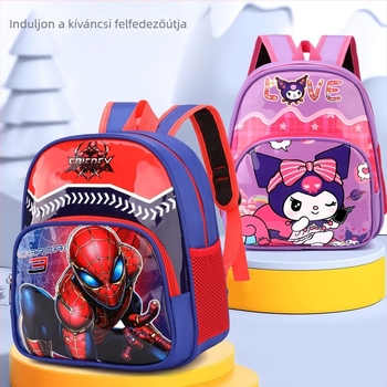 Iskolai hátizsák anime cartoon mintával, Oxford anyagból, légáteresztő, ultrakönnyű, poliészter bélés