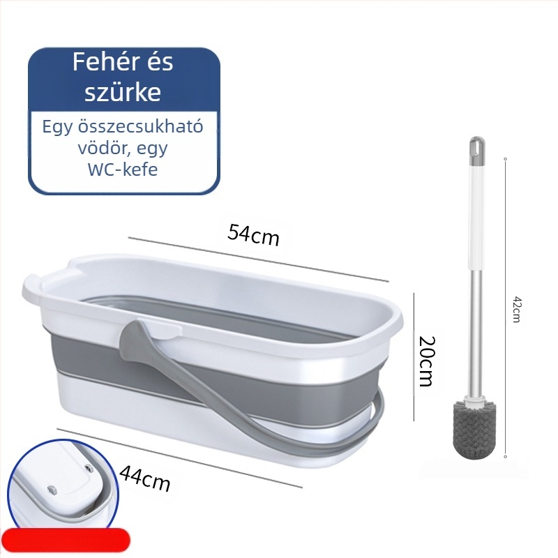 Összecsukható téglalap alakú mop vödör, műanyag, márka Other, nem importált, más piacra jutási idő