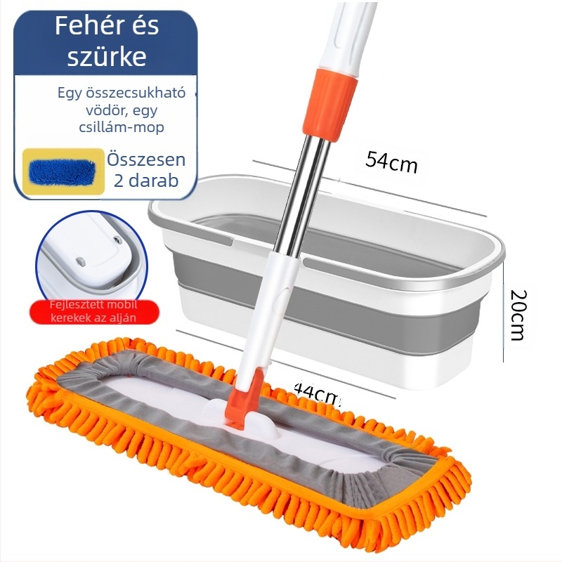 Összecsukható téglalap alakú mop vödör, műanyag, márka Other, nem importált, más piacra jutási idő