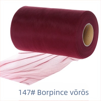 Ultra-soft géz háló tekercs DIY ruhákhoz (tüll), 50 yard