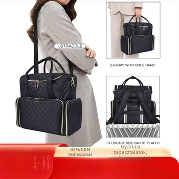 Manikűr hátizsák kettős rétegű dizájnnal, kapacitás 20 L alatt, poliészter anyag vízálló béléssel, cipzáras zárás