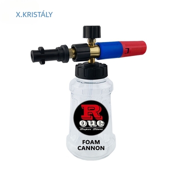 Autómosó habspray pisztoly, 5000 PSI, fej és markolat réz–alumínium ötvözetből, autómosáshoz