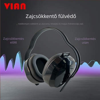 Vian 1427 Zajcsökkentő fülvédők alváshoz és tanuláshoz, ipari zajcsökkentés